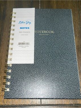 Blue Sky Professional Hardcover Executive Notebook, 160 Ruled Pages NEW!